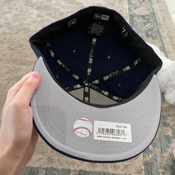 New Era chicago white Sox Oceanside Tonal Fitted 7 1/2 - Picture 4 of 4